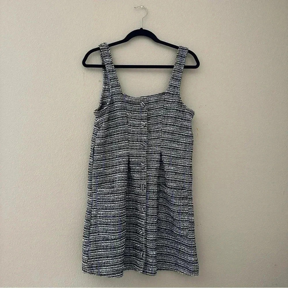 FREE PEOPLE Maxx Mini Shirt Dress in Midnight Combo XS NWT - Picture 5 of 9